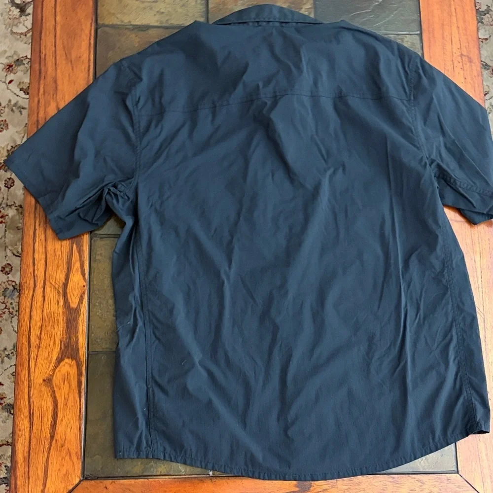 REI Men's Black Casual Button Down Shirt - Picture 4 of 4